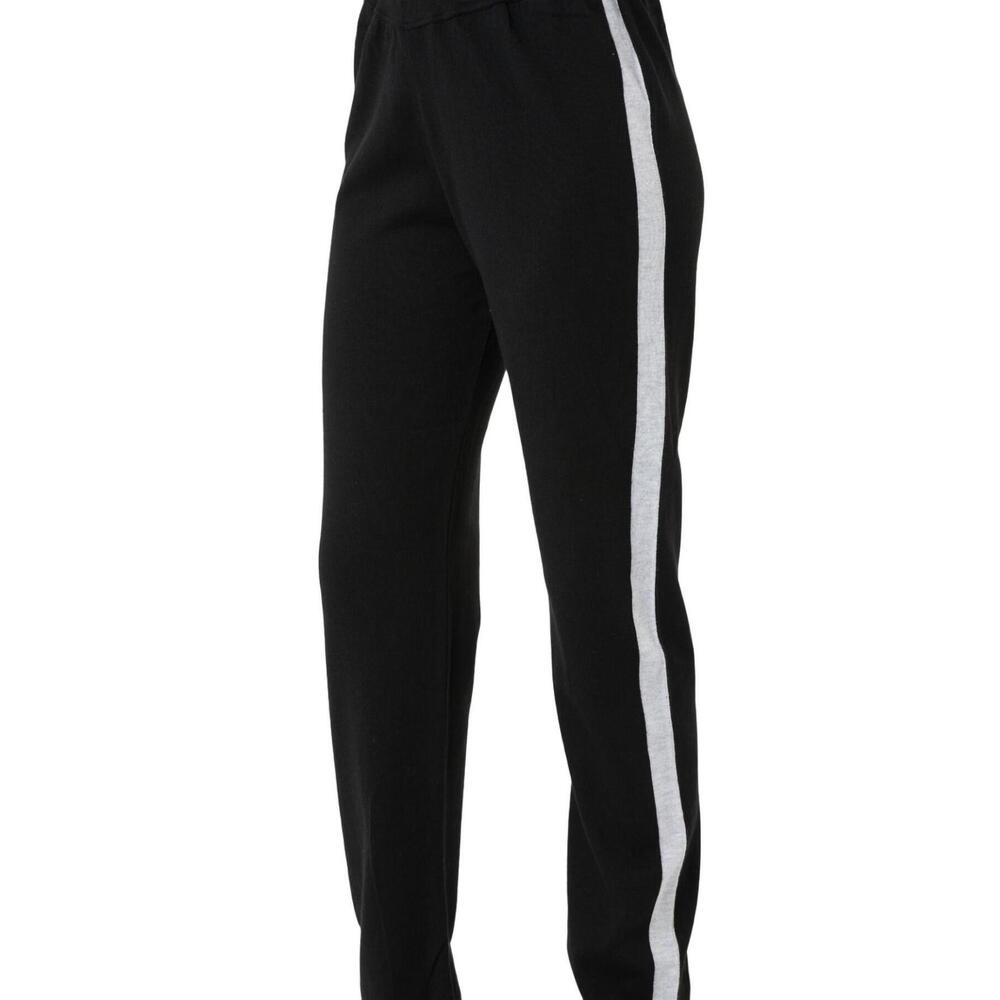 NEW ANGEL APPAREL track pant in blackfrost